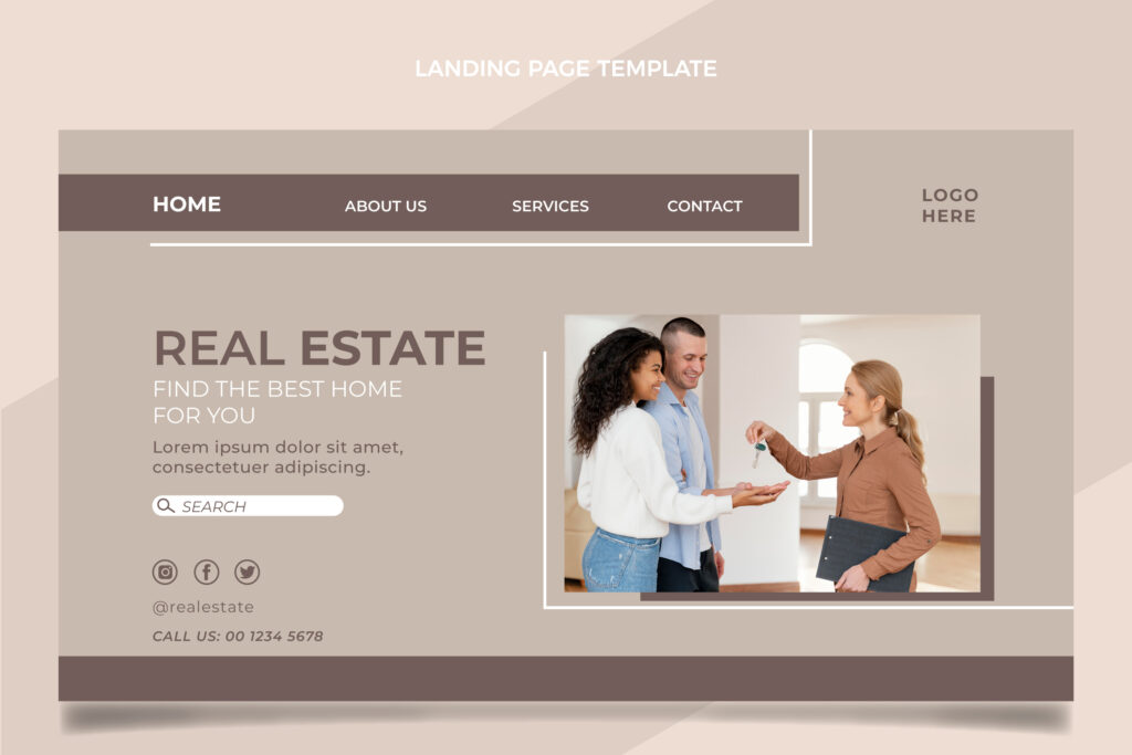 Real Estate Website Designer