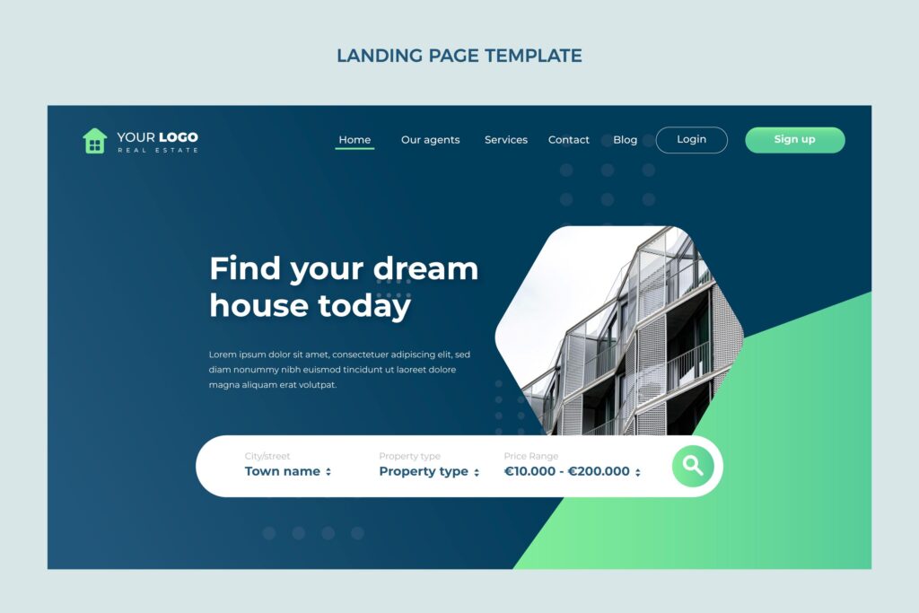 Real Estate Website Designer